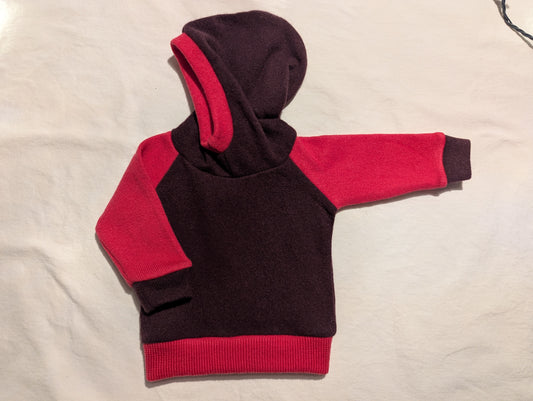 6-12 month Wool hoody